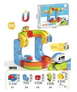 18Pcs_DIY_Magnetic_Levitation_Train_Track_Set