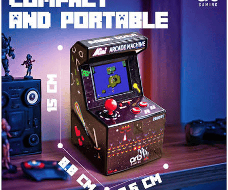 Retro Arcade Mini Handheld Game Console – 100 Built-in Classic Retro Games | Portable Pocket Gaming Machine for Kids & Adults (Ages 6+)