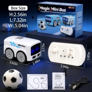 Magic Mini Bus 5-in-1 RC Toy Car with 2.4GHz Remote | Follow-Me, Drawing & Soccer Ball Modes for Kids